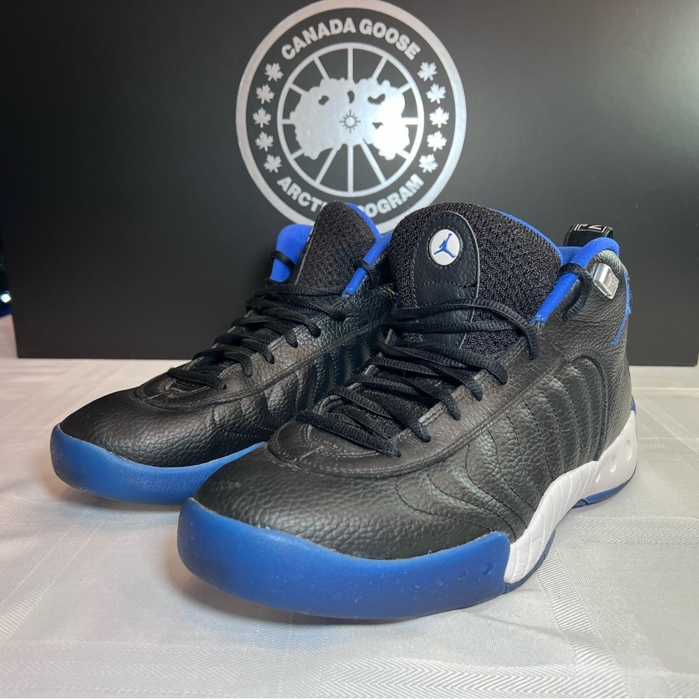 AIR JORDAN JUMPMAN PRO MID 'BLACK VARSITY ROYAL - Picture 3 of 9